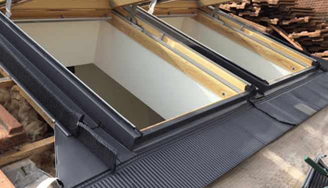Pose de velux