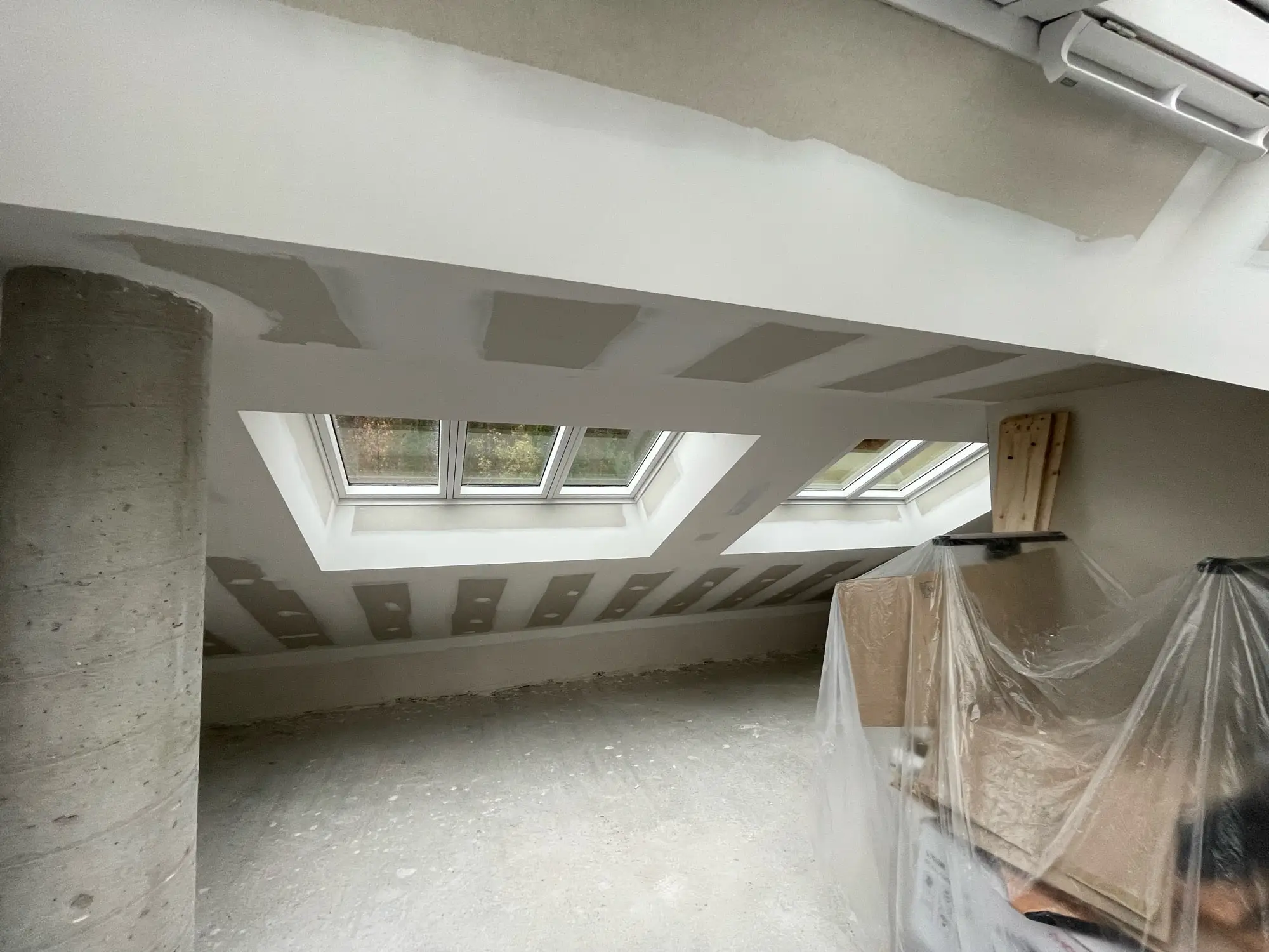 création verrière VELUX à Grenoble