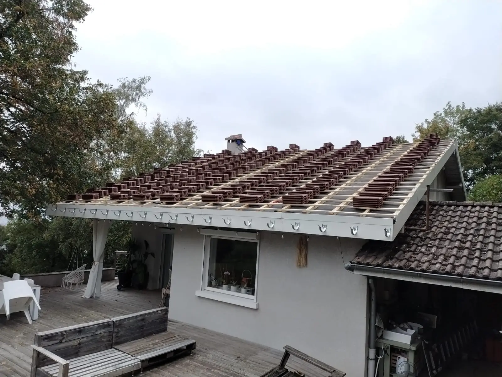 Travaux de couverture avec remplacement des éléments défectueux en Isère à Voiron